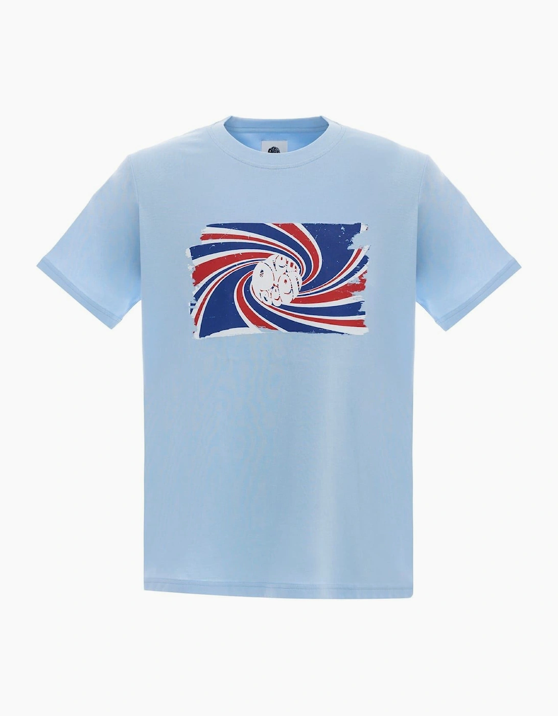 Swirl Logo Print Regular Fit T-Shirt, 4 of 3