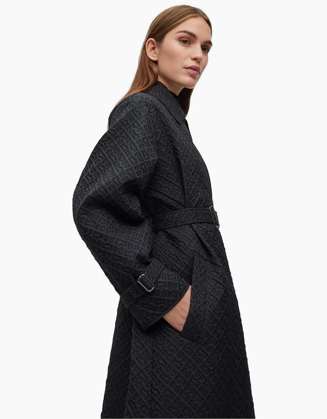 Pelkate Textured Puffer Coat