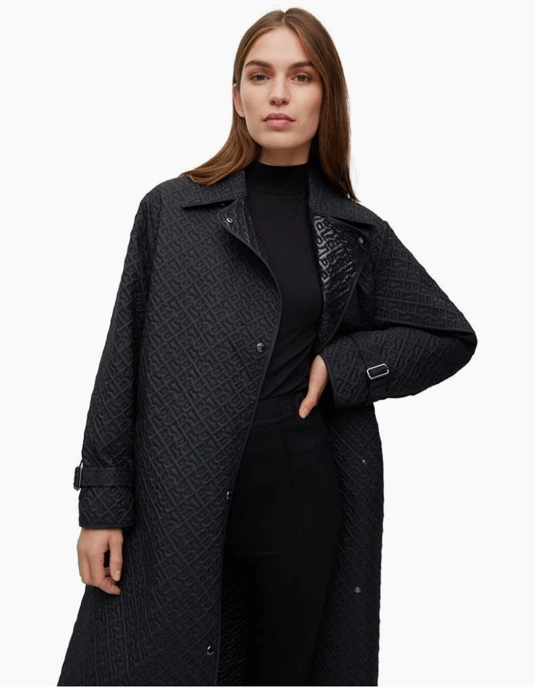 Pelkate Textured Puffer Coat
