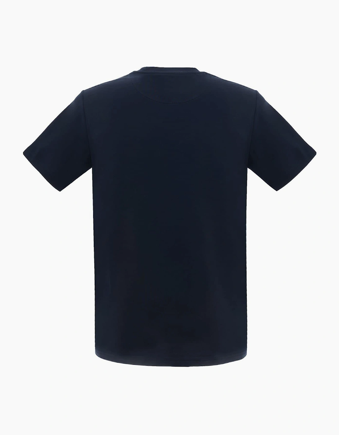 Swirl Logo Print Regular Fit T-Shirt