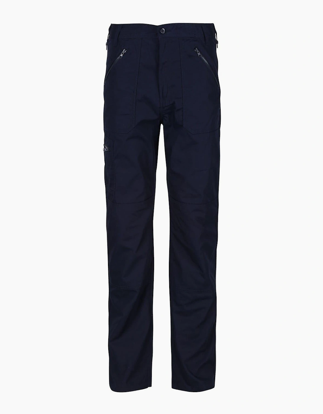 Orgnlactn Zipped Pocket Solid Patterned Trousers