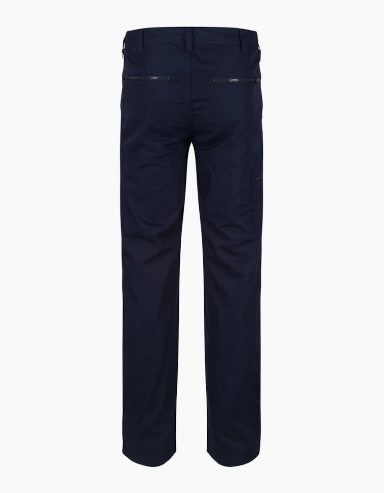 Orgnlactn Zipped Pocket Solid Patterned Trousers