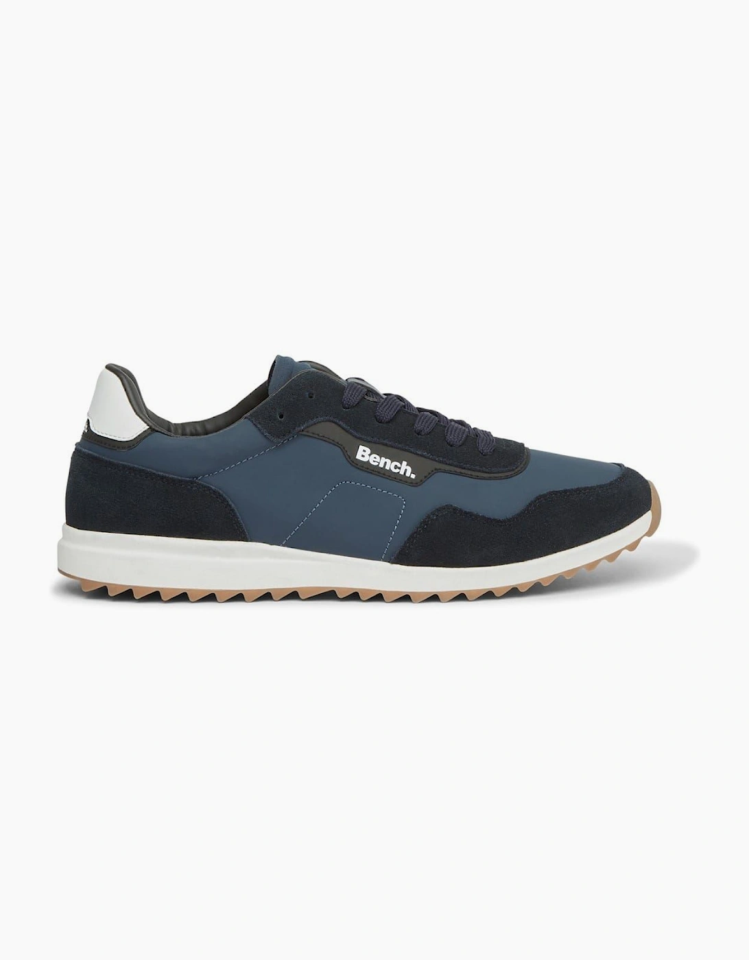 Bench Men's Navy Brooke Lace-Up Trainers - Size: 11