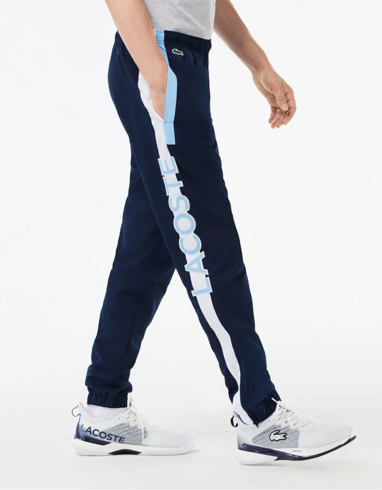 Solid Patterned Slim Joggers