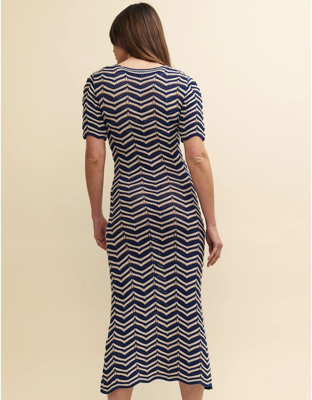 Ss Scoop Neck Midi T-Shirt Dress