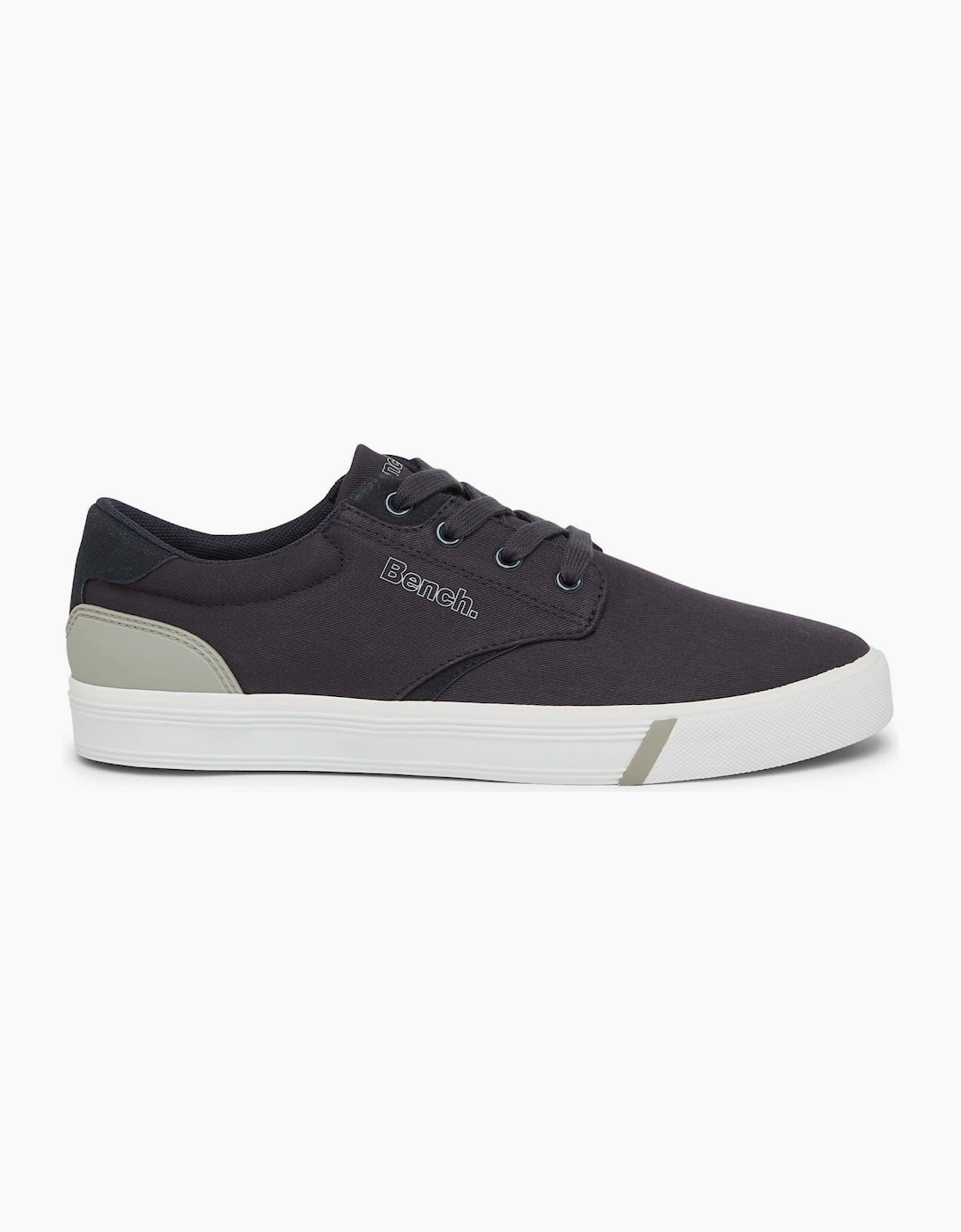 Bench Men's Navy Briscoe Canvas Low Top Sneakers - Size: 7