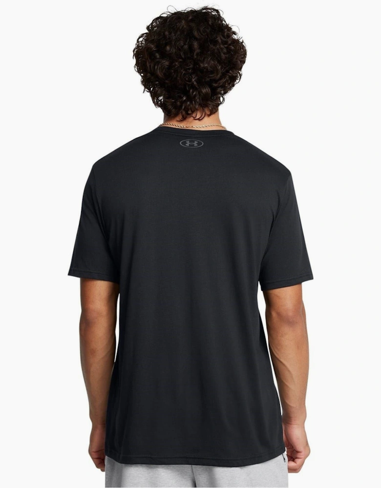 Regular Fit Crew Neck Plain Sleeve T-Shirt
