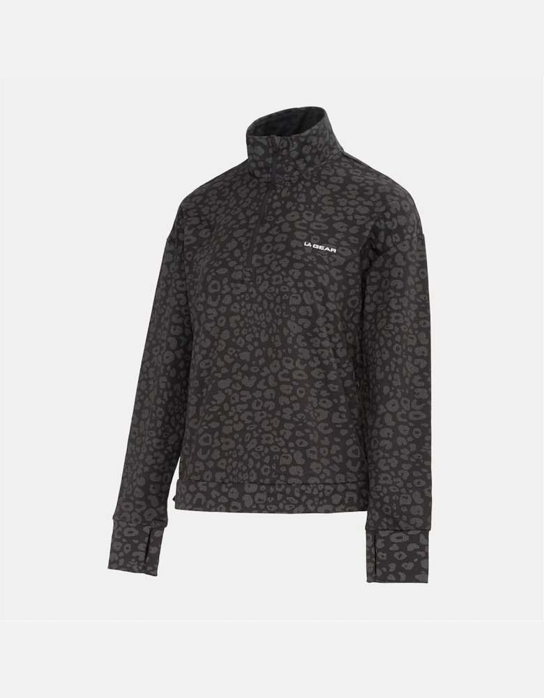 Womens Half Zip Sweatshirt