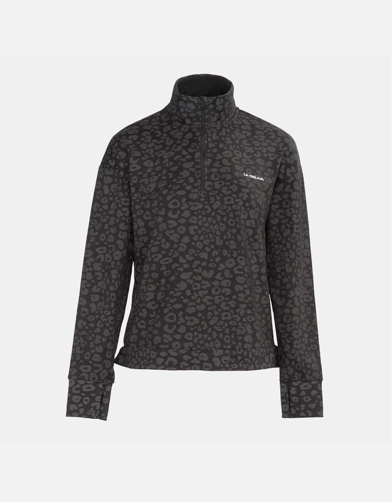 Womens Half Zip Sweatshirt