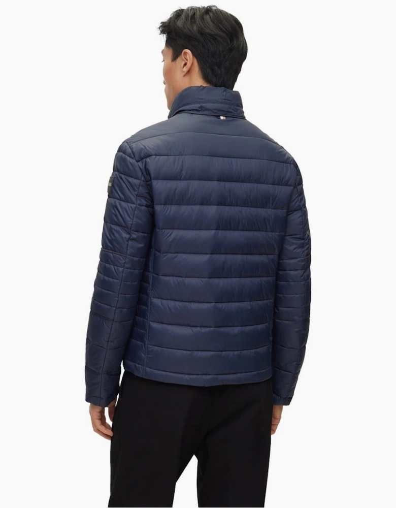 Solid Patterned Puffer Jacket