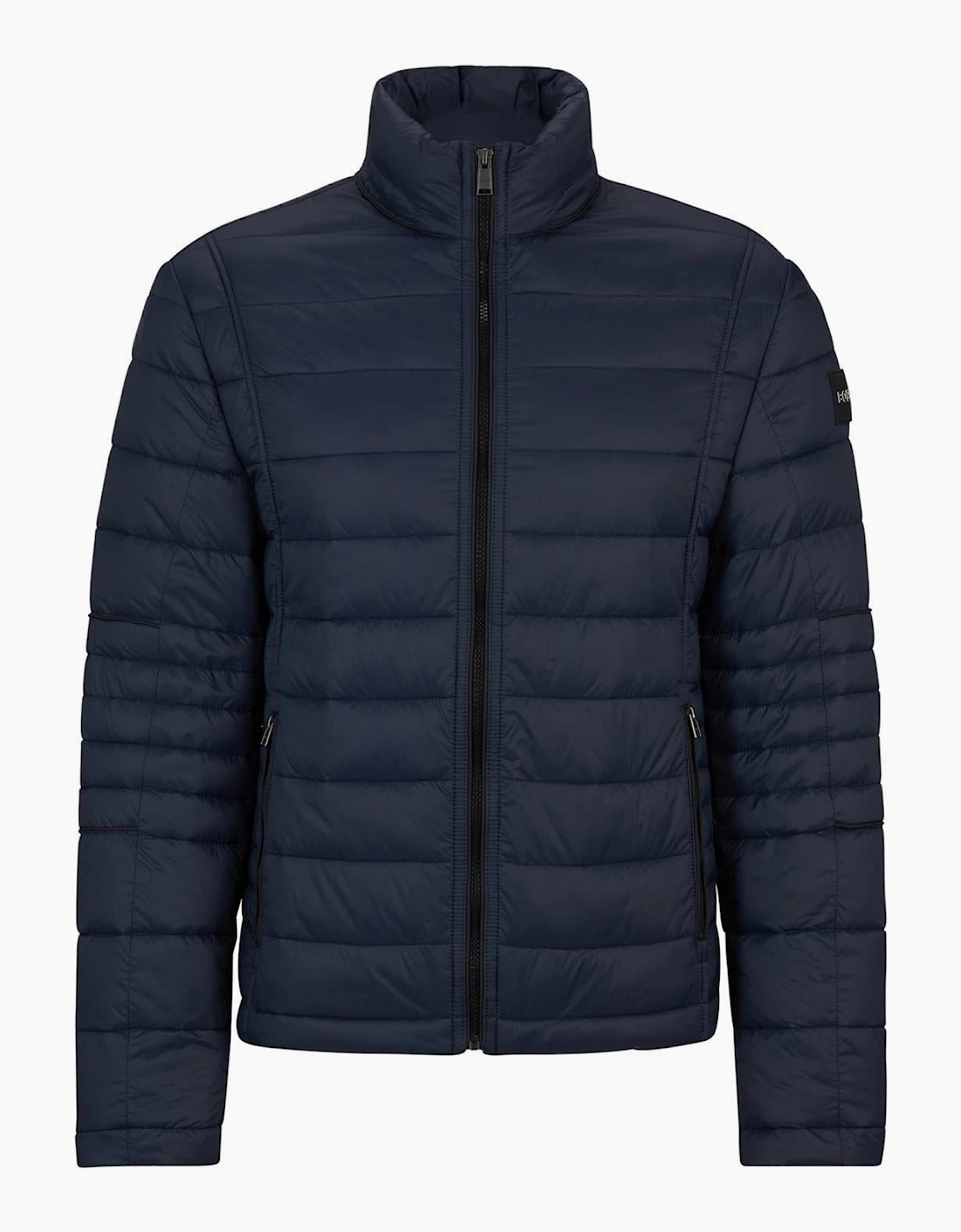 Solid Patterned Puffer Jacket