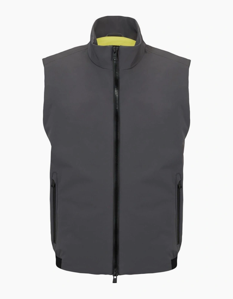 Solid Patterned Regular Fit Vest