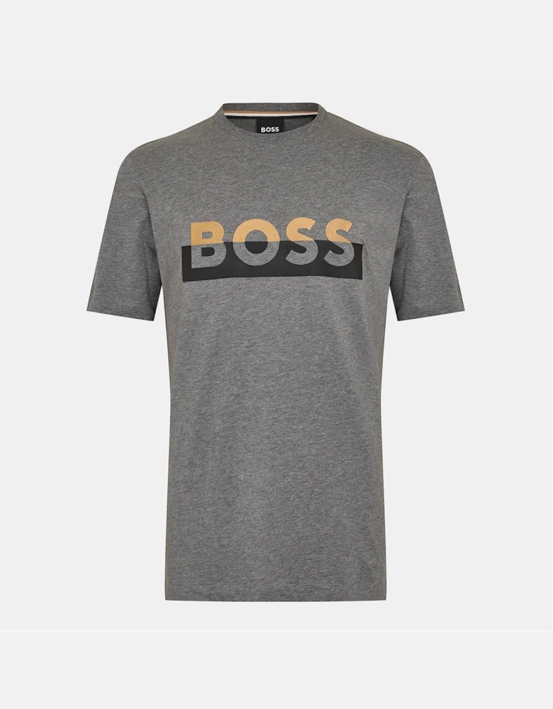 Regular Fit Lettering Crew Neck T-Shirt