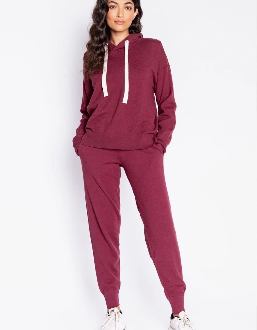Pj Salvage Women's Red Salvage Bordeaux Pant  Size 8 Xs