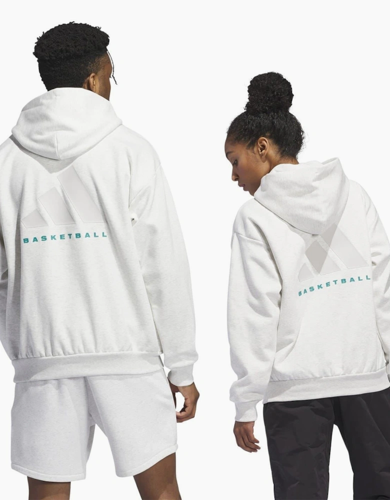 Printed Logo Relaxed Fit Drop Shoulder Long Sleeve Sweatshirt