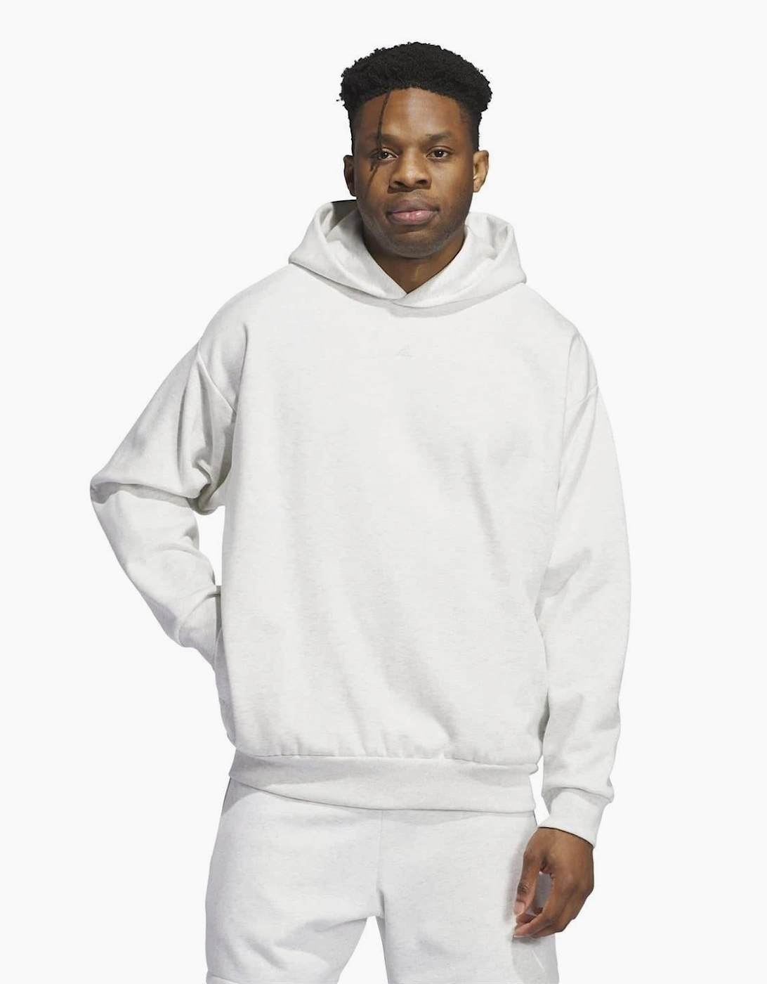 Printed Logo Relaxed Fit Drop Shoulder Long Sleeve Sweatshirt