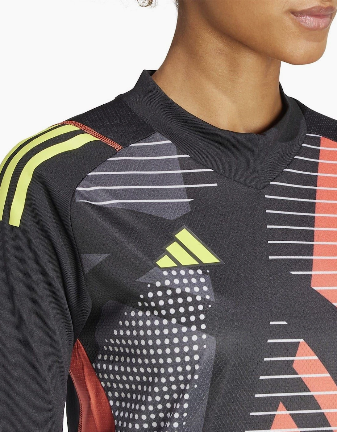 Mock Neck Three Quarter Sleeve Jersey T-Shirt