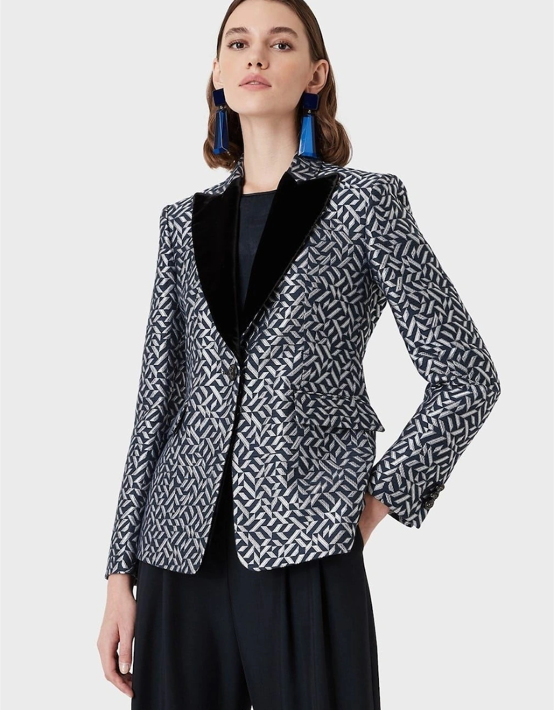 Collared Regular Fit Blazer Jacket