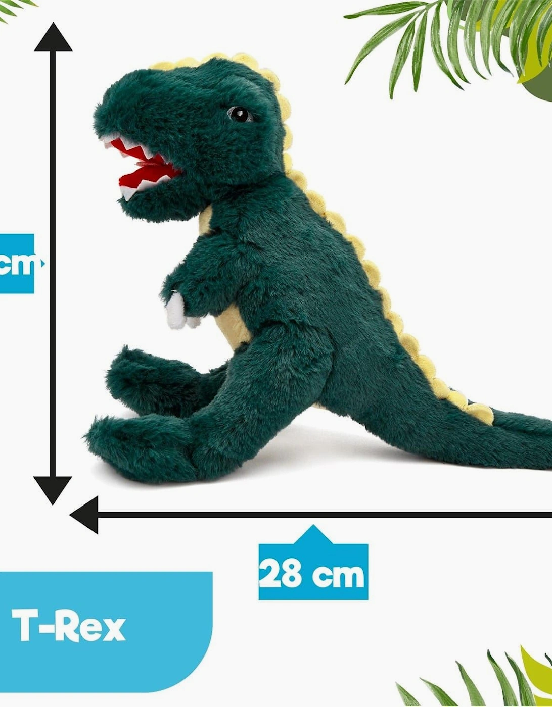 Co T Rex Soft Toy 28 Cm Eco