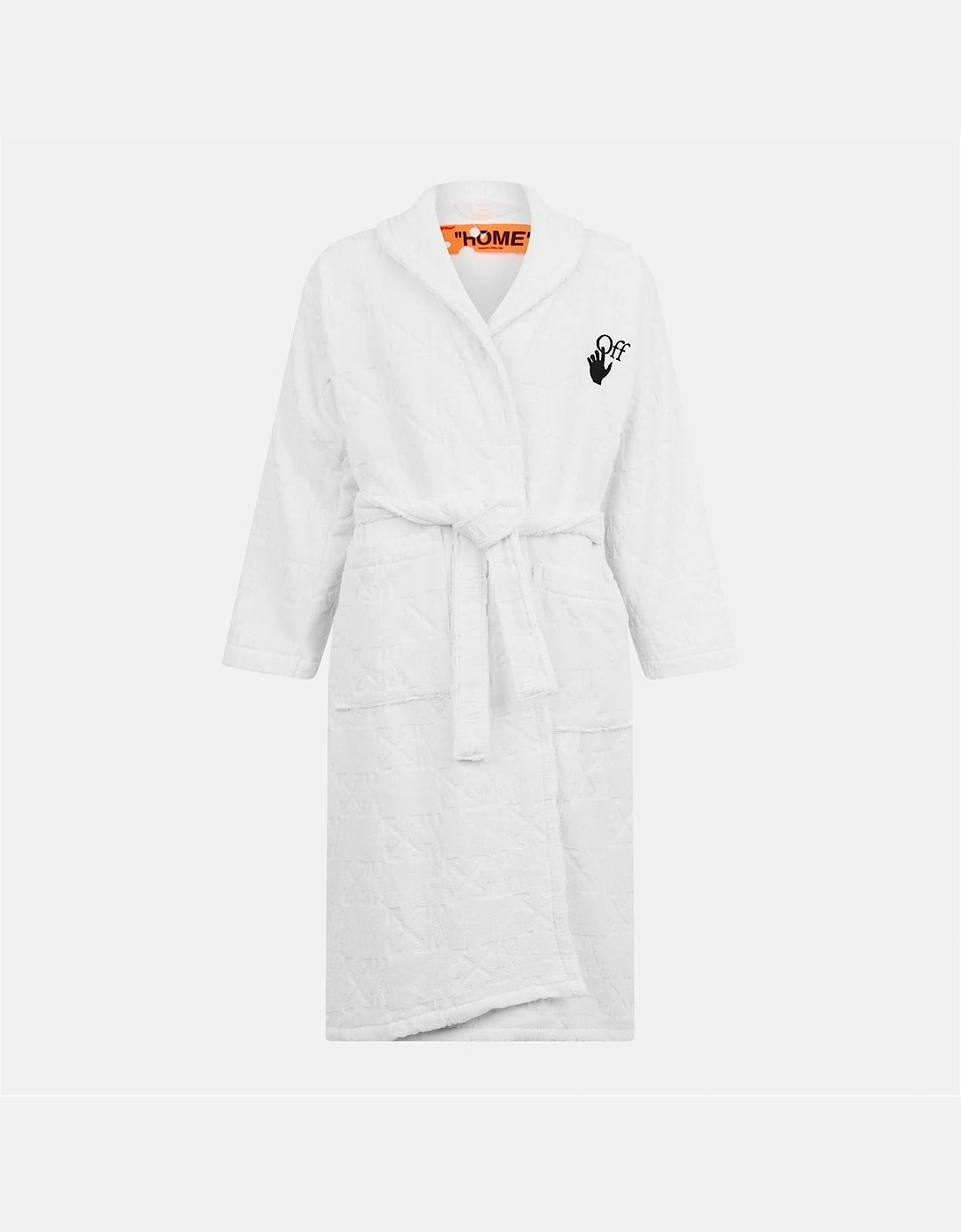 Shawl Neck Long Sleeve Robe
