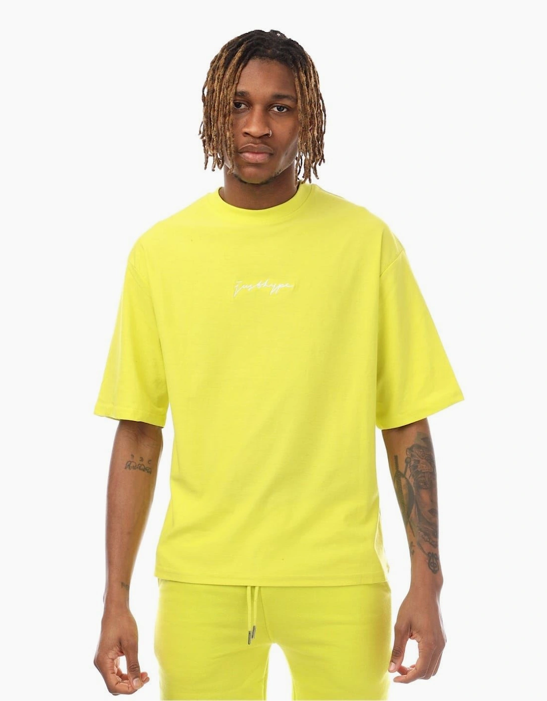 Oversize Fit Signature Print T-Shirt