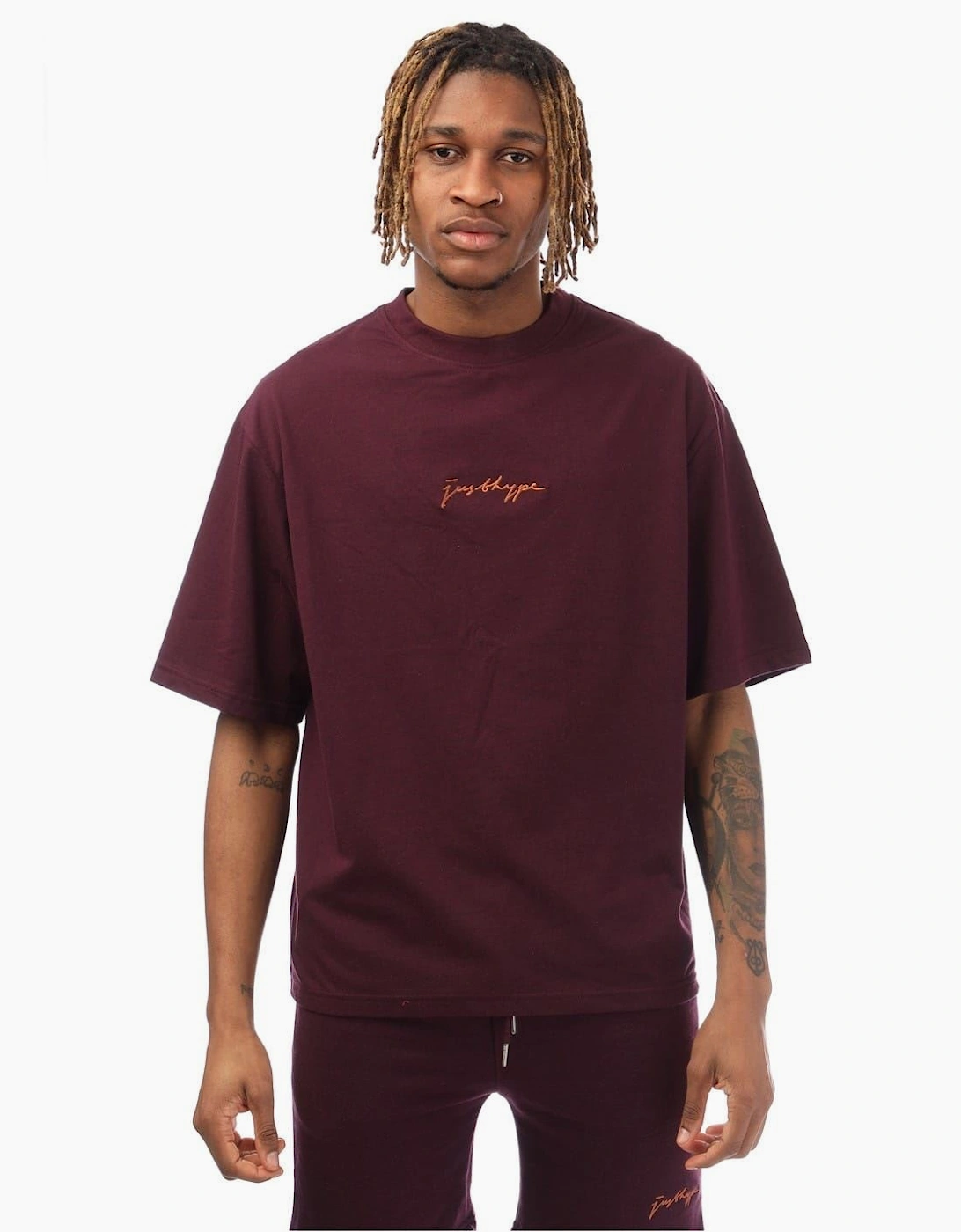 Oversize Fit Signature Print T-Shirt
