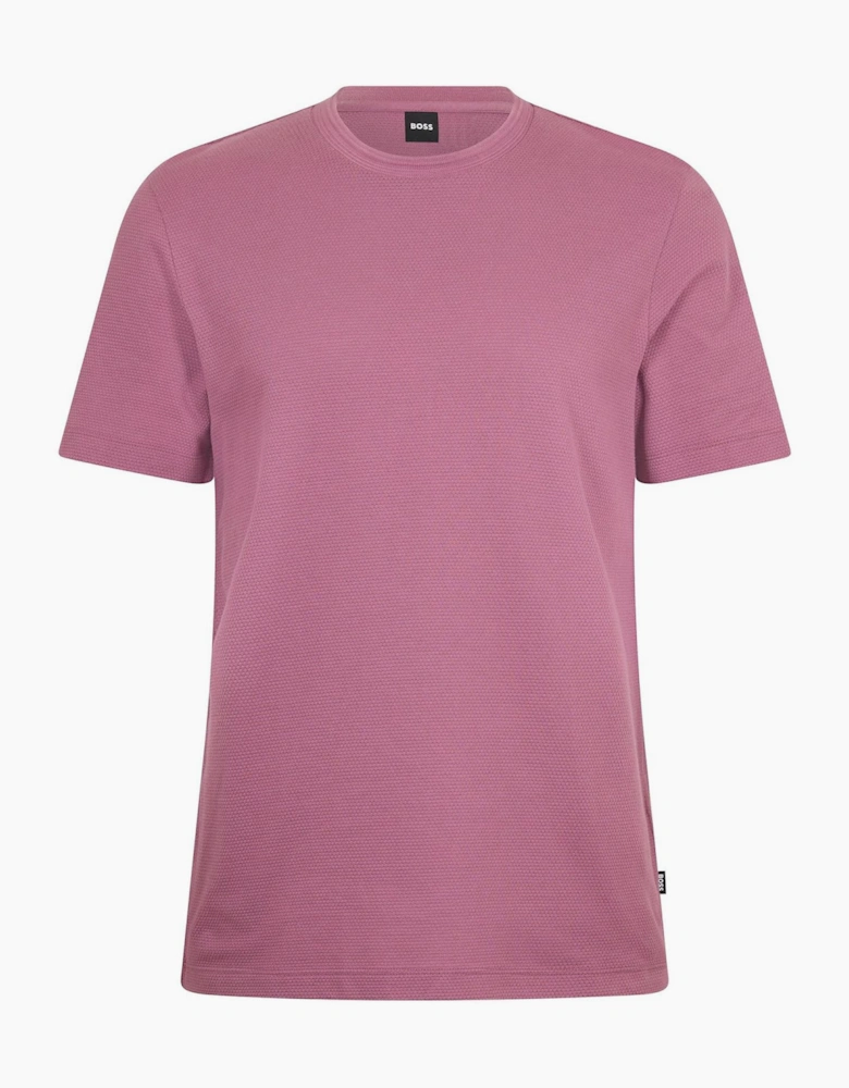 Tiburt Bubble Structure Cotton T-Shirt