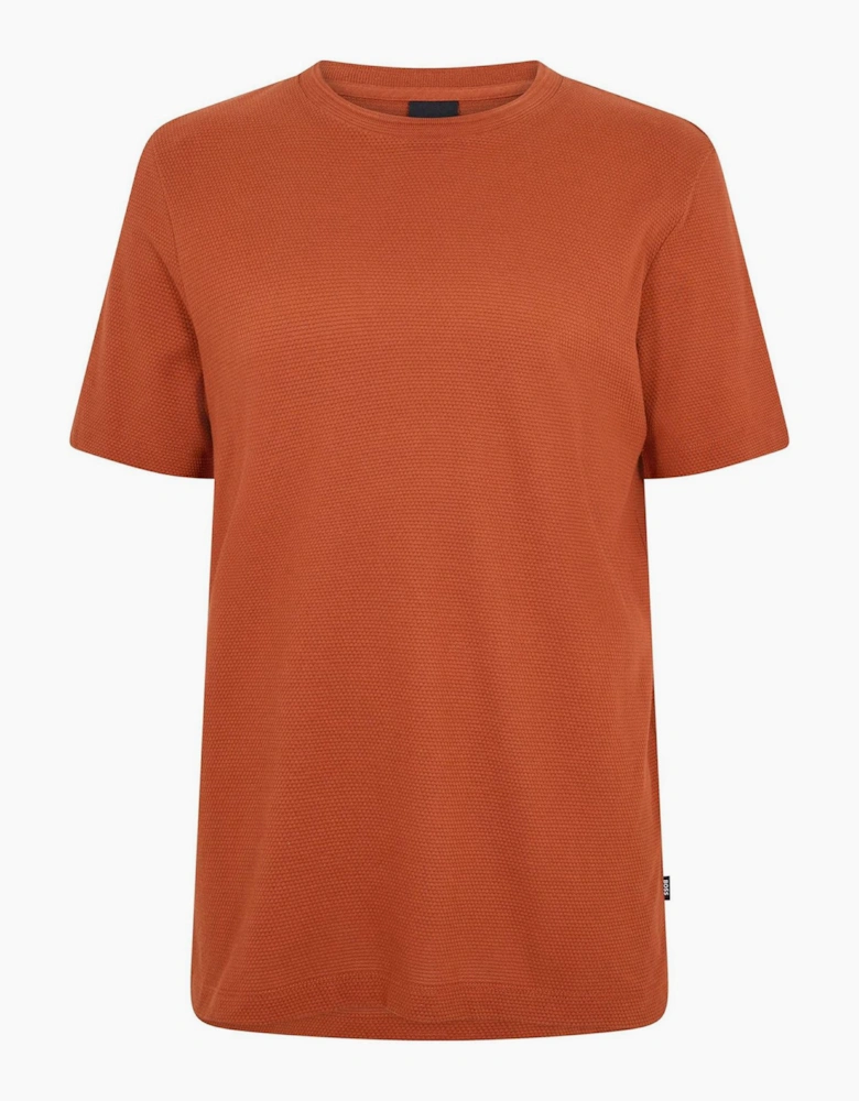 Tiburt Bubble Structure Cotton T-Shirt