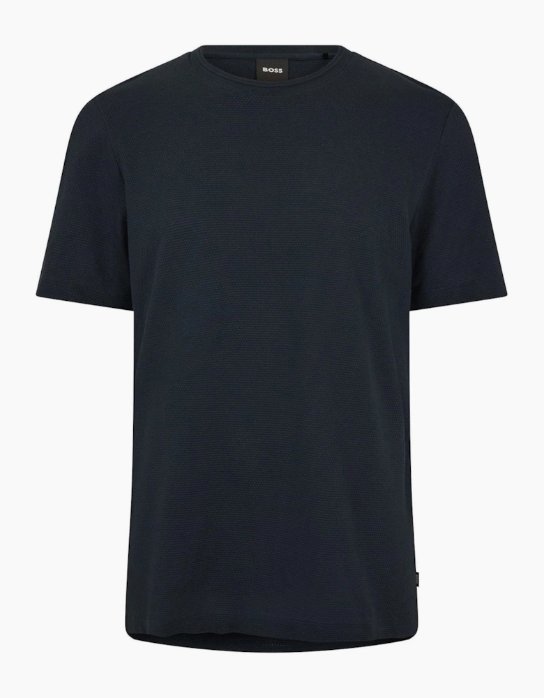 Tiburt Bubble Structure Cotton T-Shirt