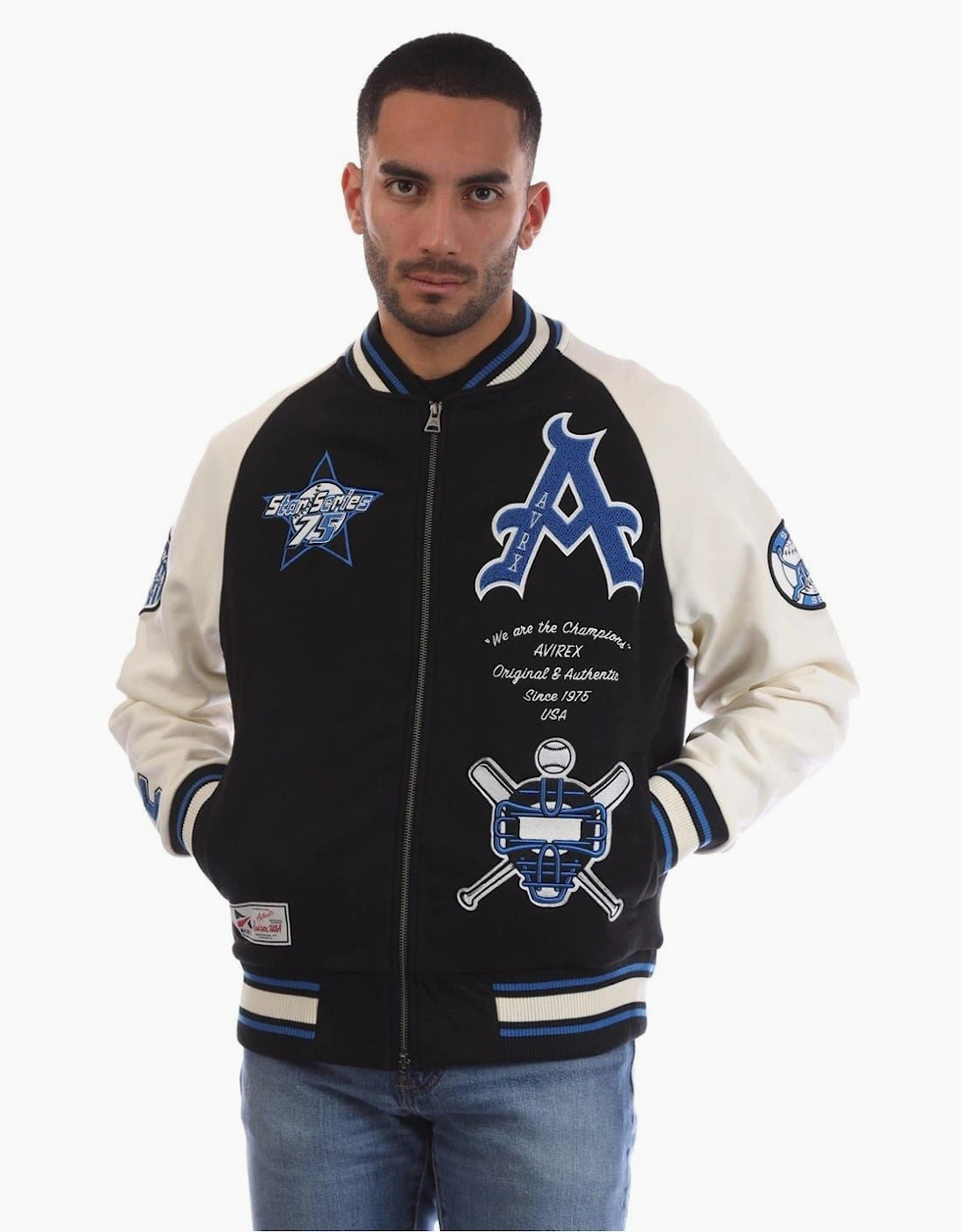 Spring Embroidered Ribbed Cuff Bomber Jacket, 5 of 4
