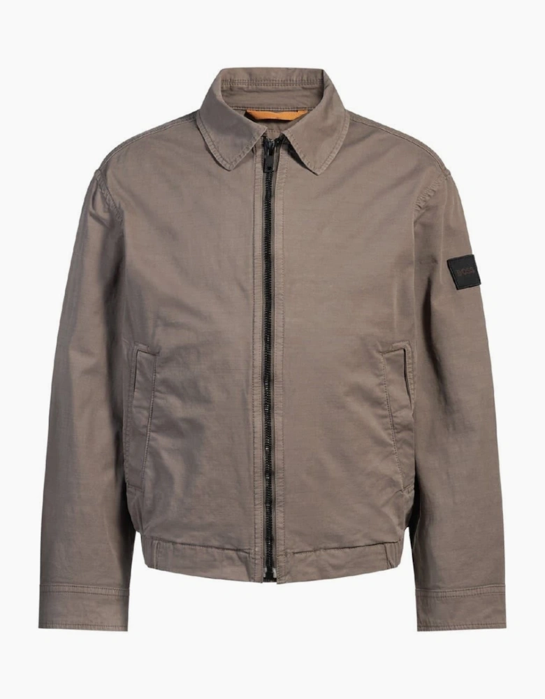 Ocrush Solid Patterned Side Pocket Overshirt