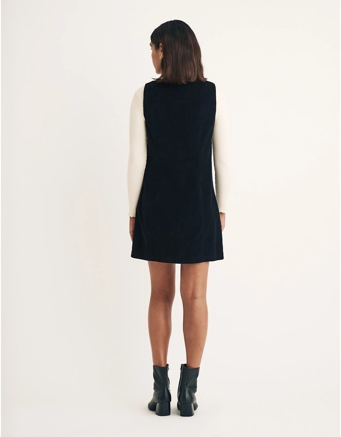 Ned Crew Neck Mini A-Line Dress