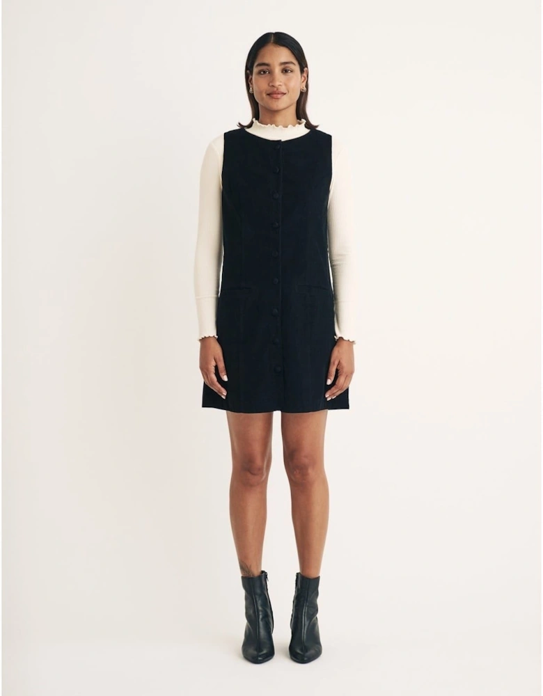 Ned Crew Neck Mini A-Line Dress