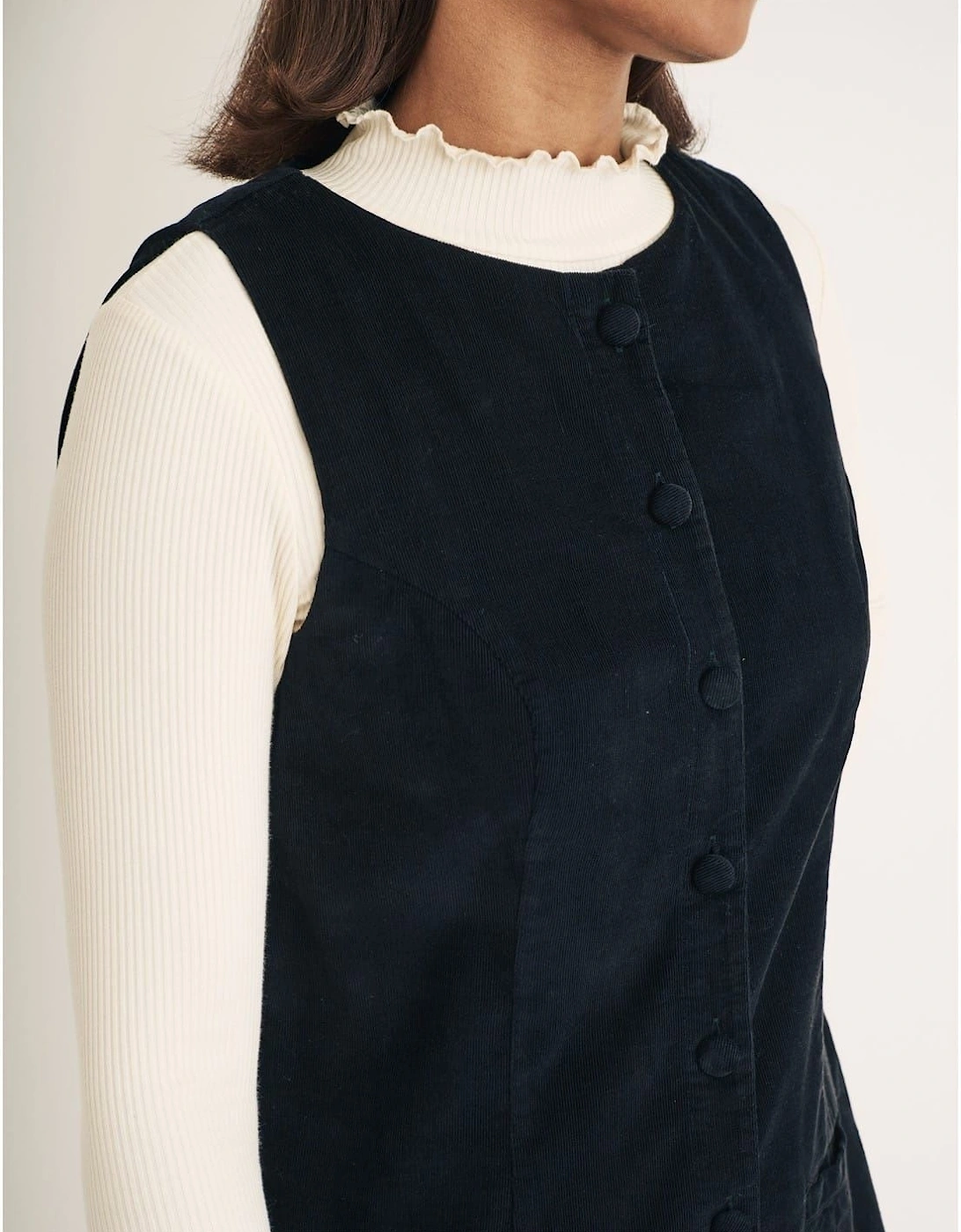 Ned Crew Neck Mini A-Line Dress