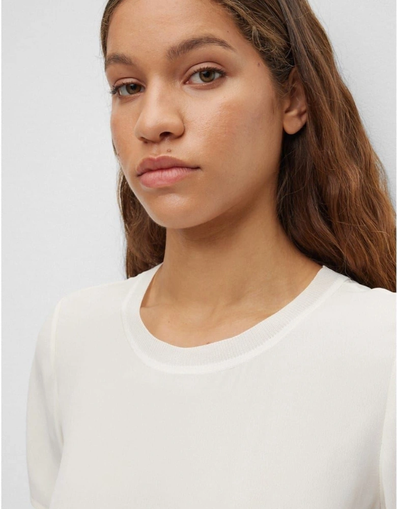 Ilyeana Crew Neck Regular Fit T-Shirt