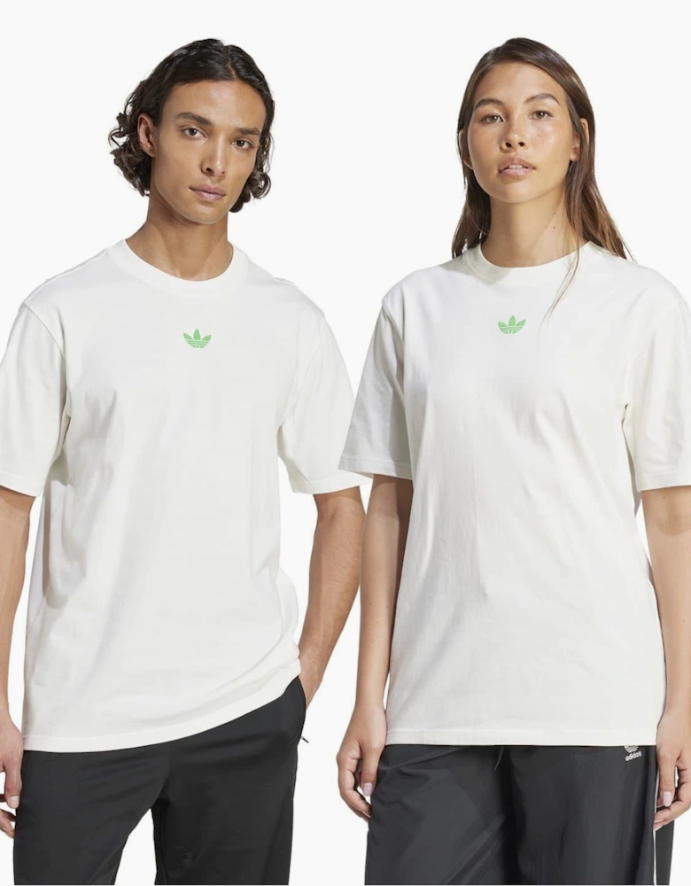 Crew Neck Ribbed Collar Short Sleeve Jersey T-Shirt
