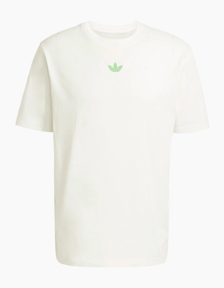 Crew Neck Ribbed Collar Short Sleeve Jersey T-Shirt