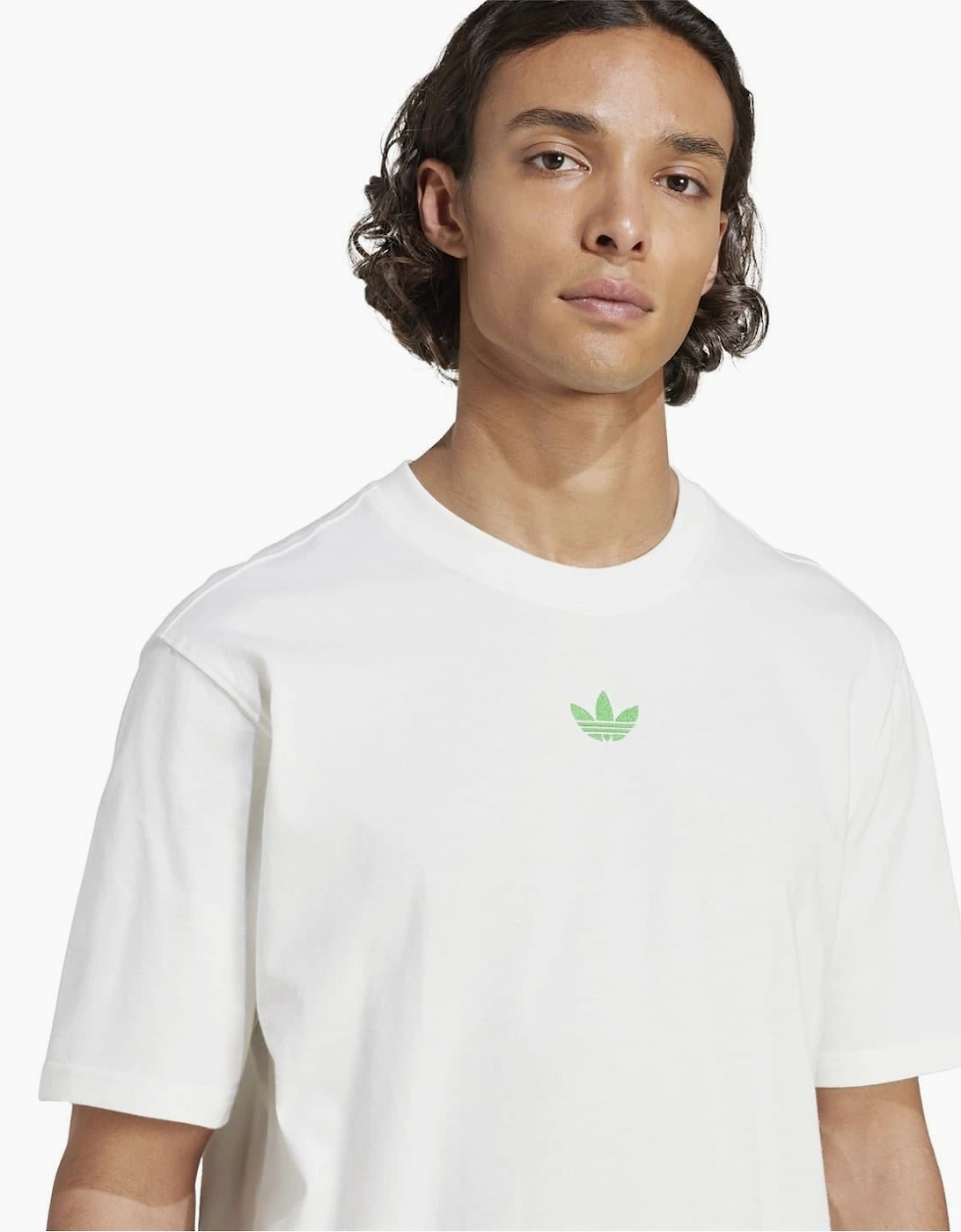 Crew Neck Ribbed Collar Short Sleeve Jersey T-Shirt