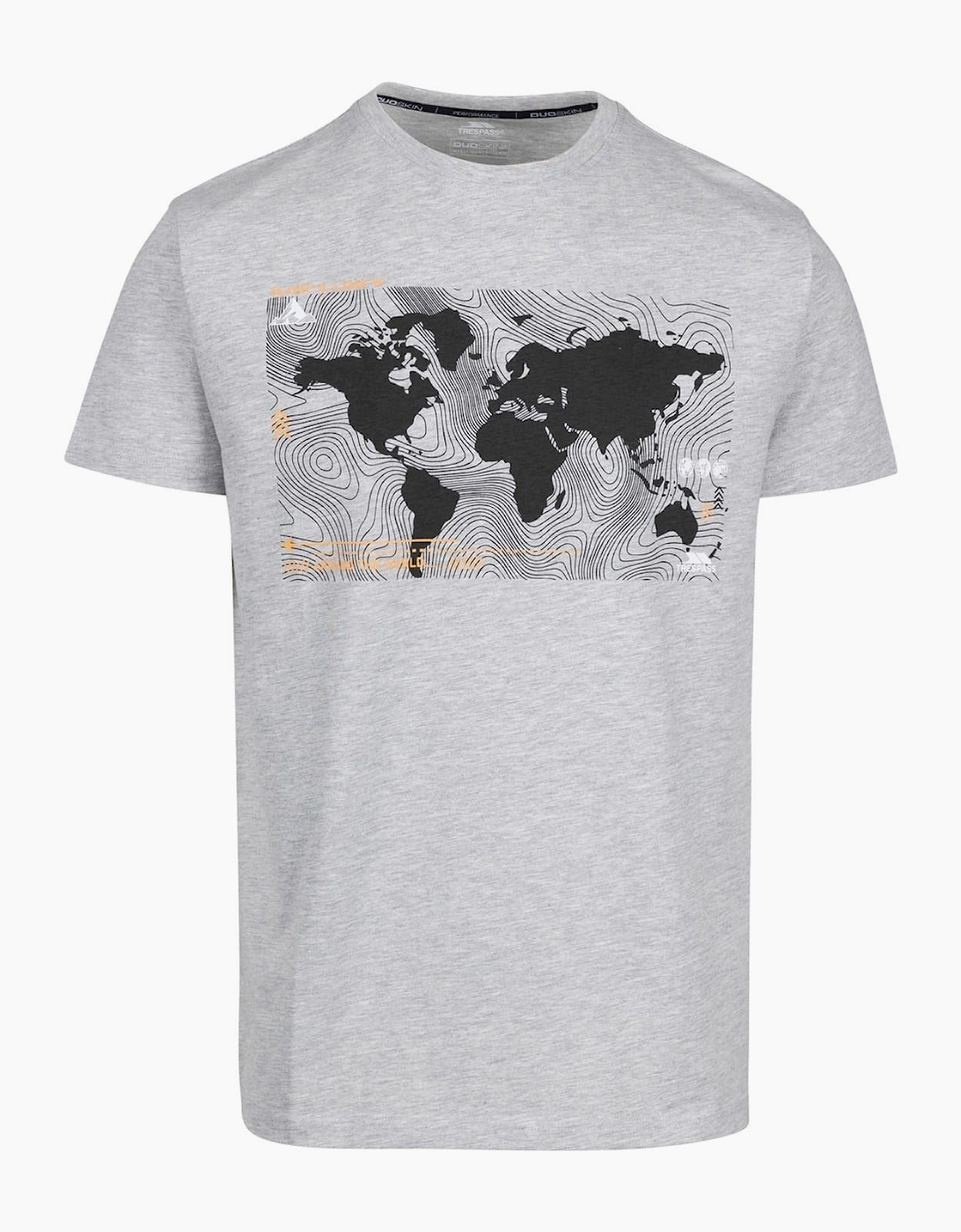 Chera Geographic Print Crew Neck Short Sleeve T-Shirt, 3 of 2