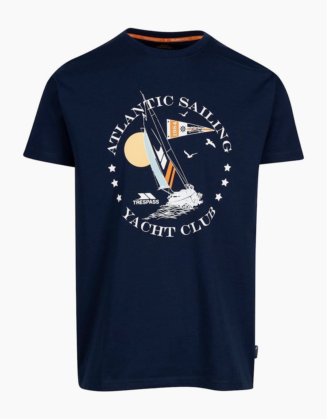 Lettering Graphic Crew Neck Short Sleeve T-Shirt