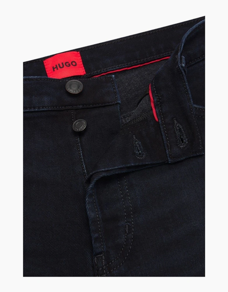 Tapered Fit Five Pocket Jeans