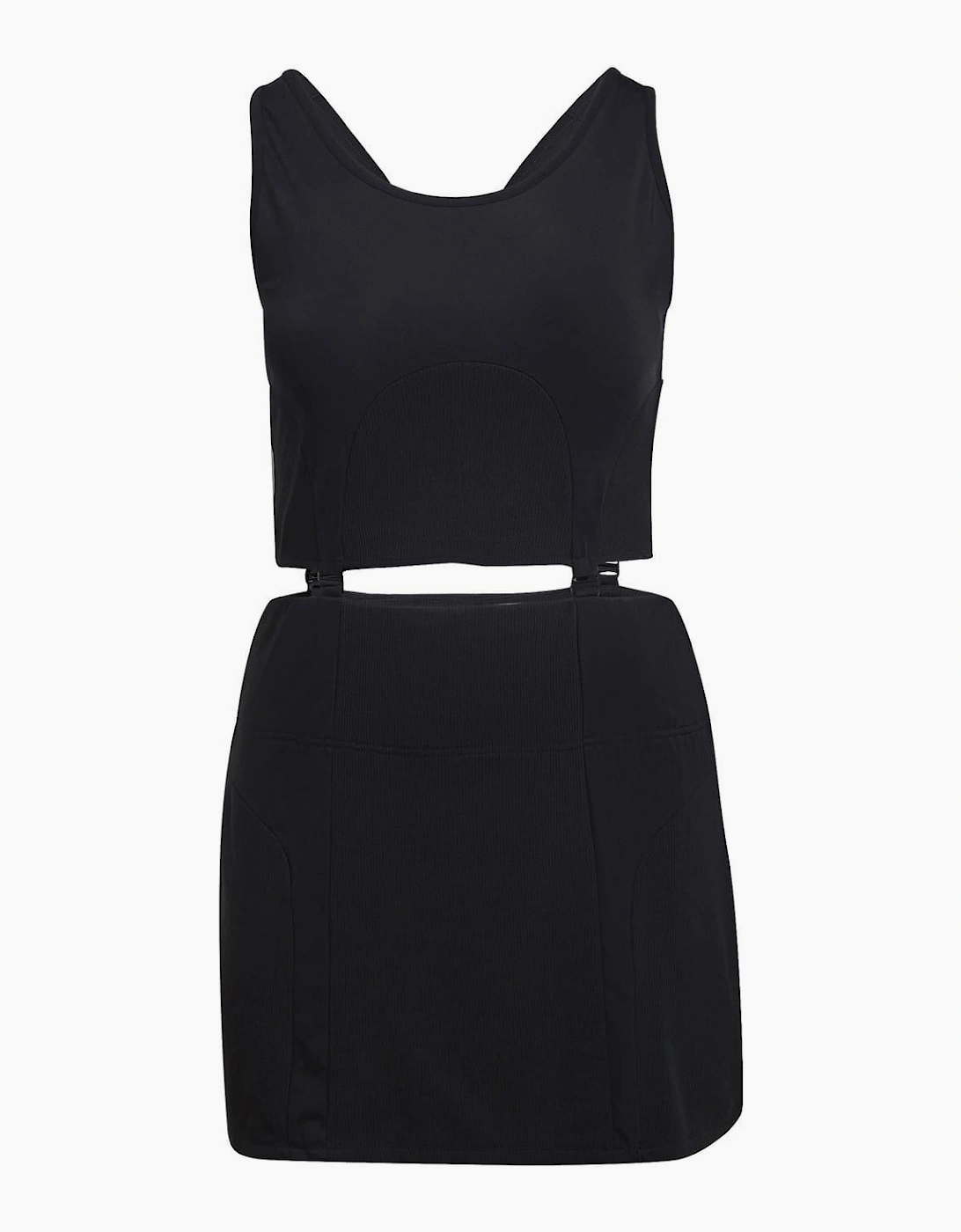 Rib Scoop Neck Mini Bodycon Dress