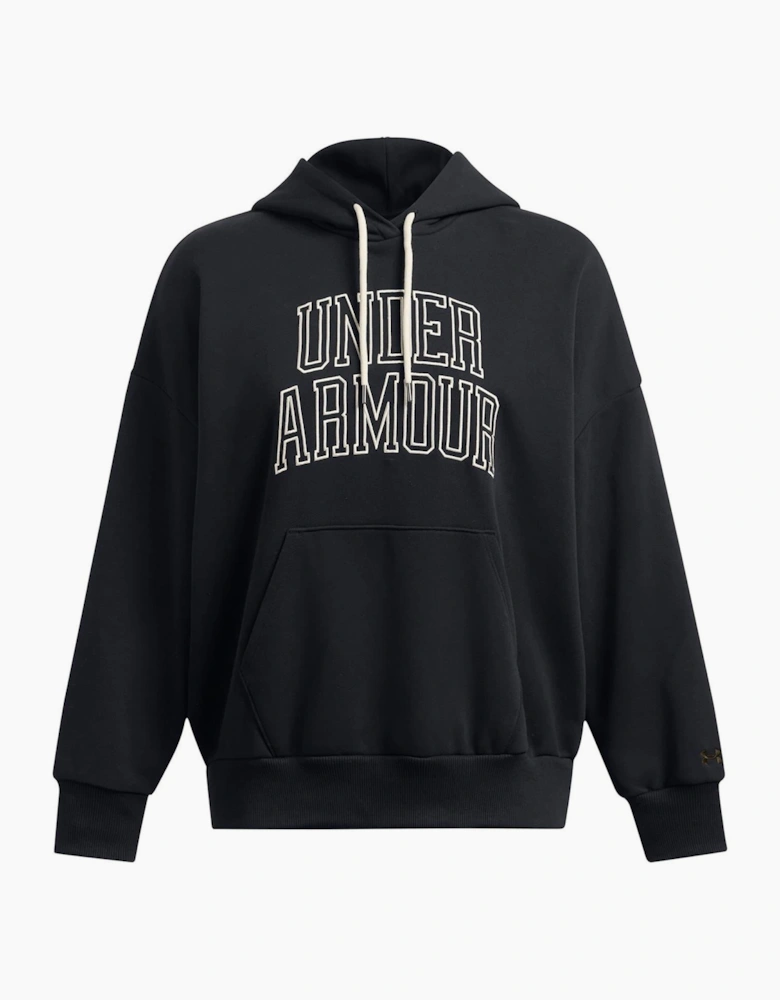 Icon Hooded Neck Drop Shoulder Oversize Fit Top