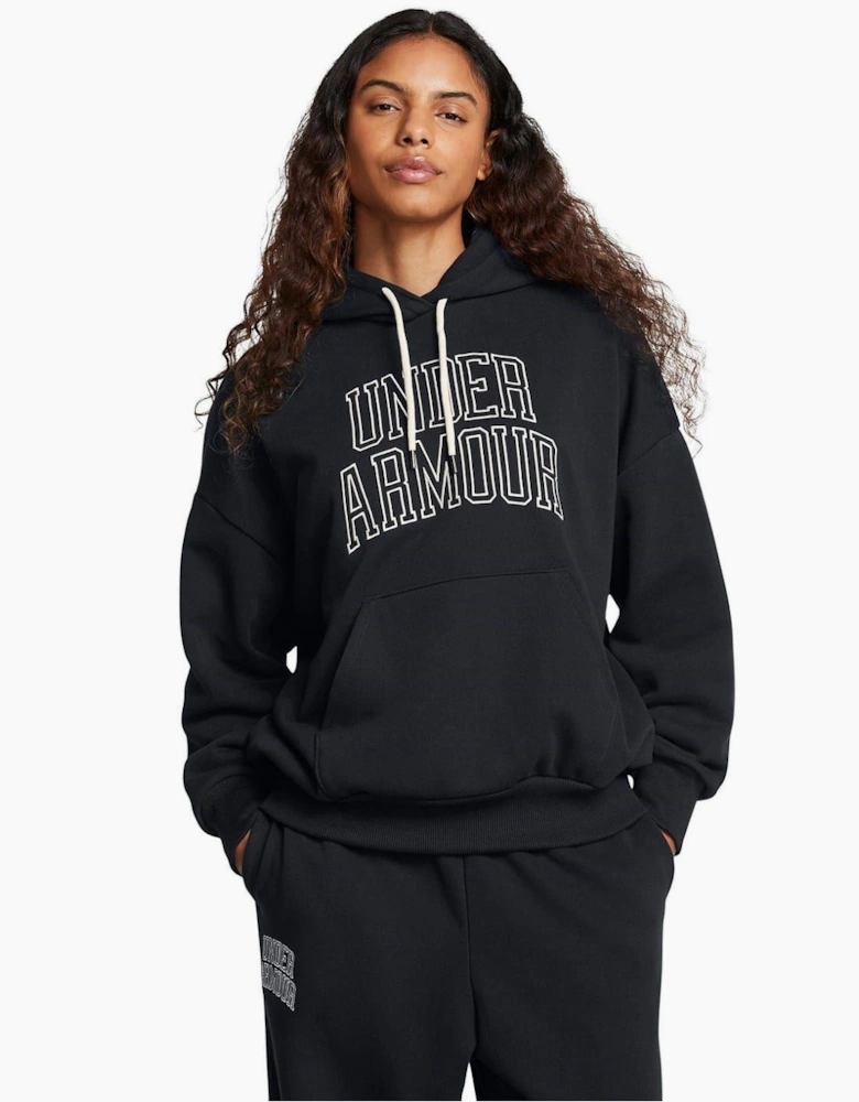 Icon Hooded Neck Drop Shoulder Oversize Fit Top