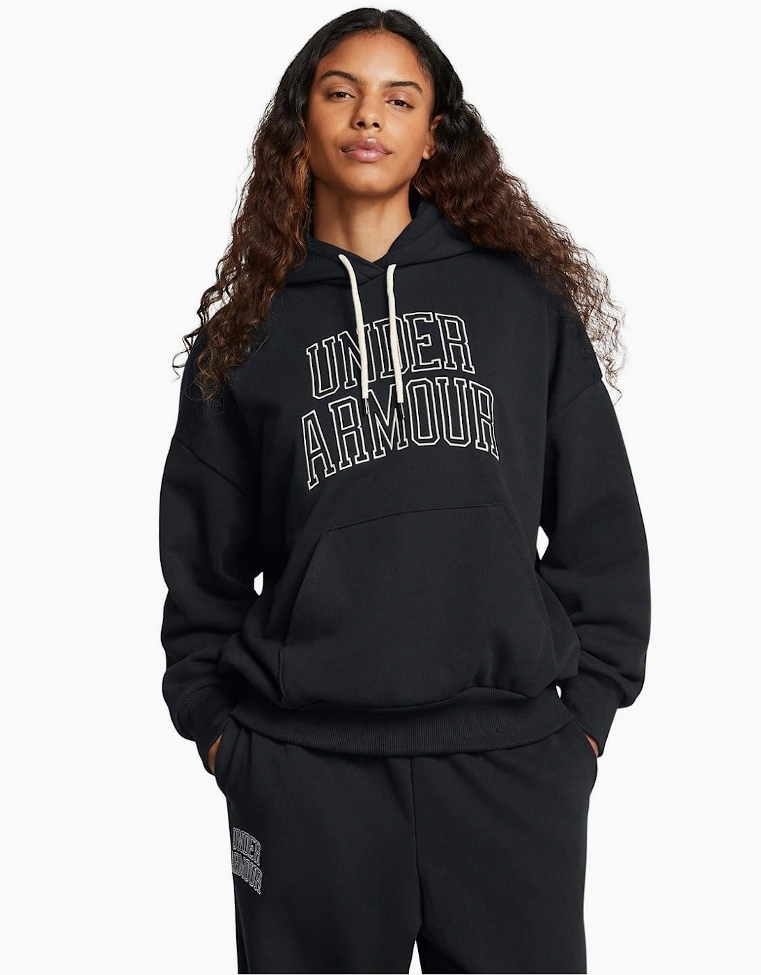 Icon Hooded Neck Drop Shoulder Oversize Fit Top