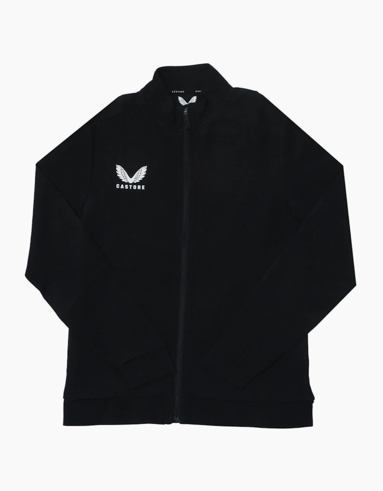 Mesh Cropped Long Sleeve Athletic Top