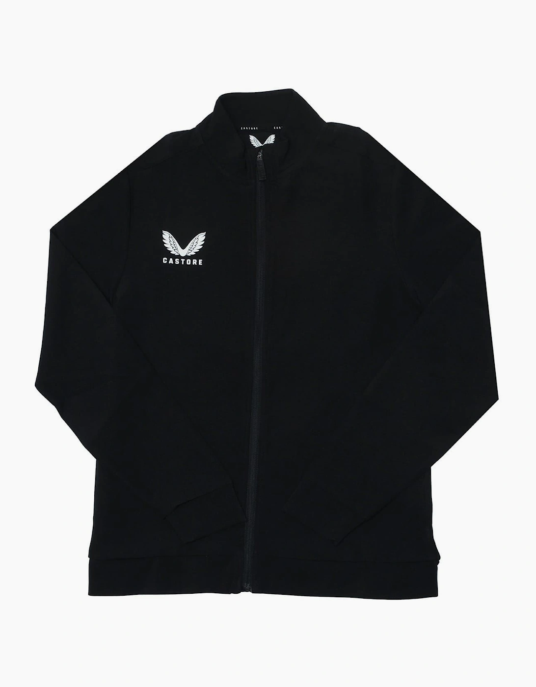 Mesh Cropped Long Sleeve Athletic Top
