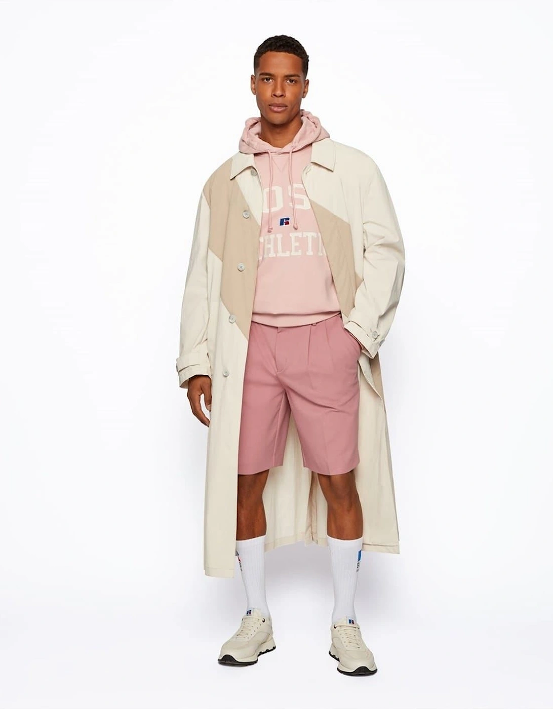 Long Collared Neck Relaxed Fit Coat
