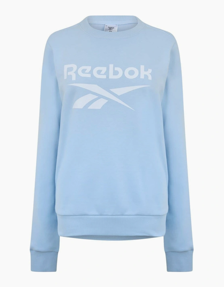 Cropped Crew Neck Regular Fit Sweatshirt