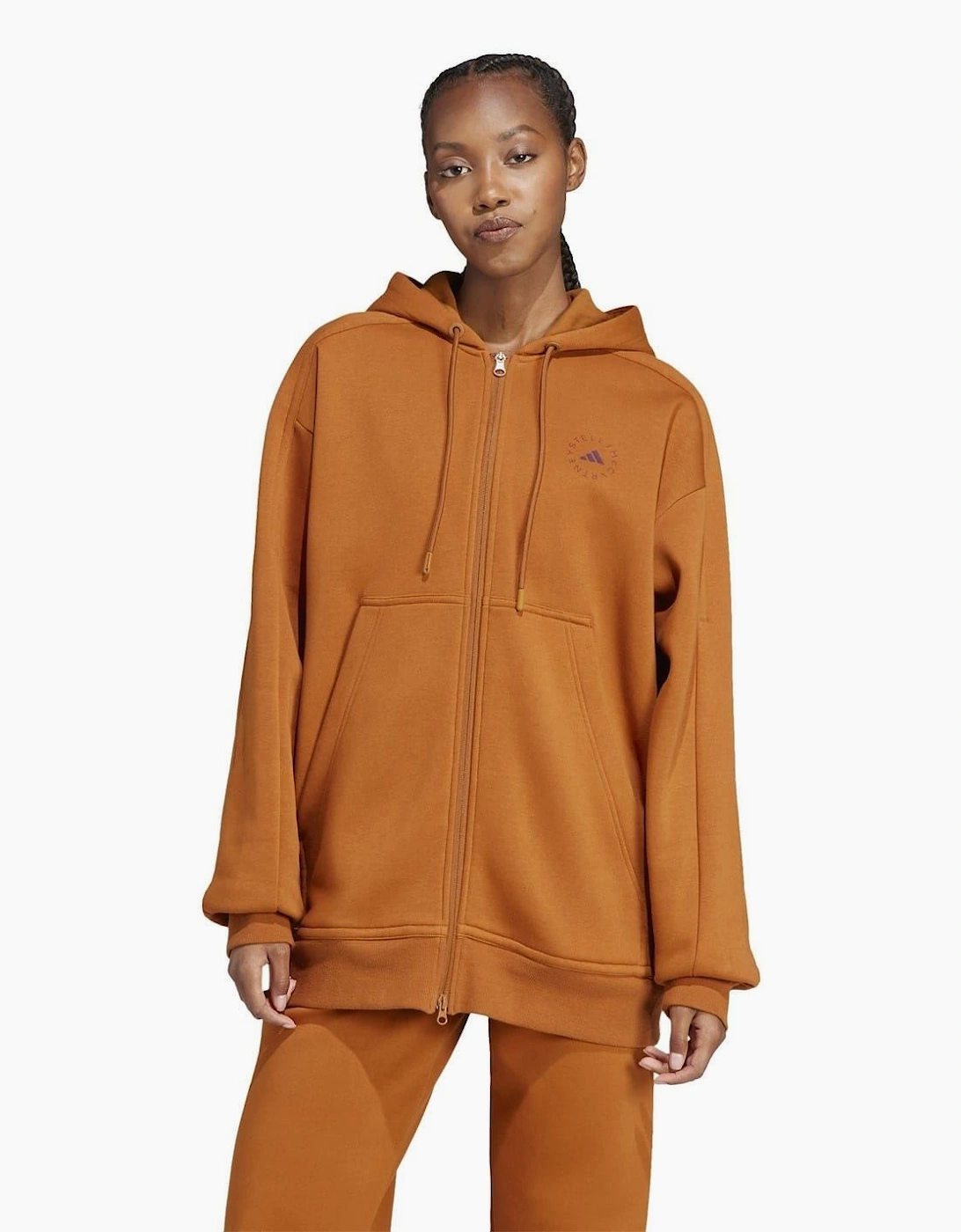 Oversize Drop Shoulder Hooded Sweatshirt